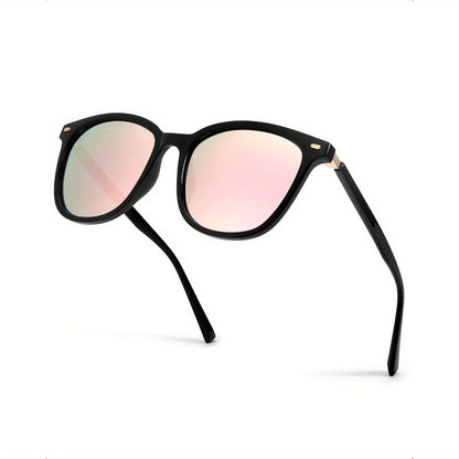 Sunglasses for Women - Polarized Mirrored Lens Large Oversized Frame UV Protection Trendy Fashion - product detail view 34