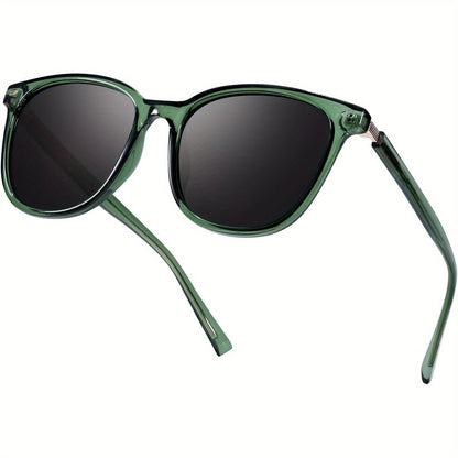 Sunglasses for Women - Polarized Mirrored Lens Large Oversized Frame UV Protection Trendy Fashion - product detail view 44