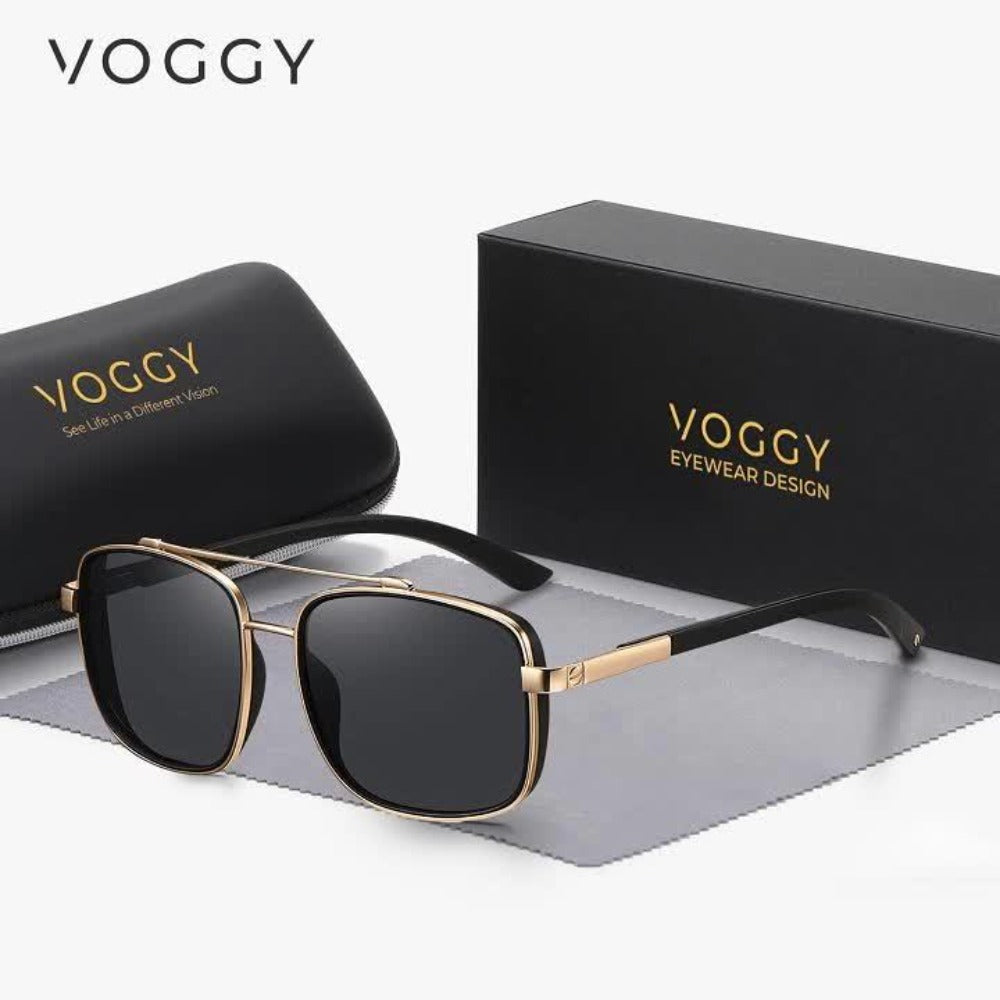 Sunglasses for Men - Polarized Pilot Women - Retro Aviator TR90 Metal Frame UV400 Protection - product detail view 12