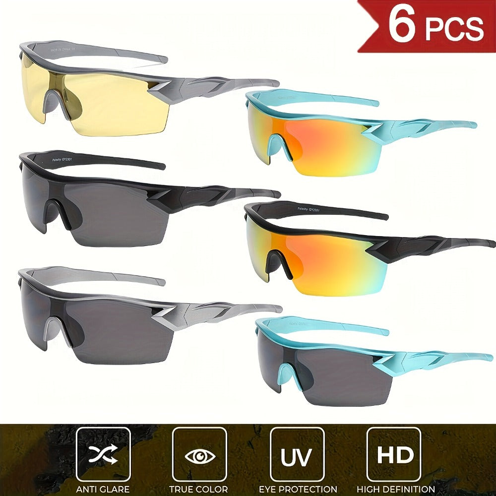 Sunglasses for Men - Polarized Sports Bulk Pack for and Women 6 or 12 Pairs - Lightweight - product detail view 5