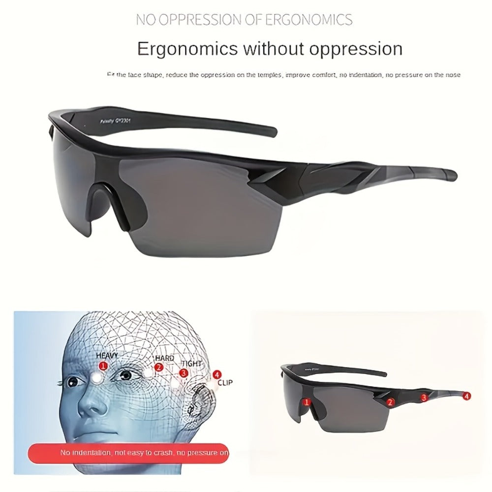 Sunglasses for Men - Polarized Sports Bulk Pack for and Women 6 or 12 Pairs - Lightweight - product detail view 9