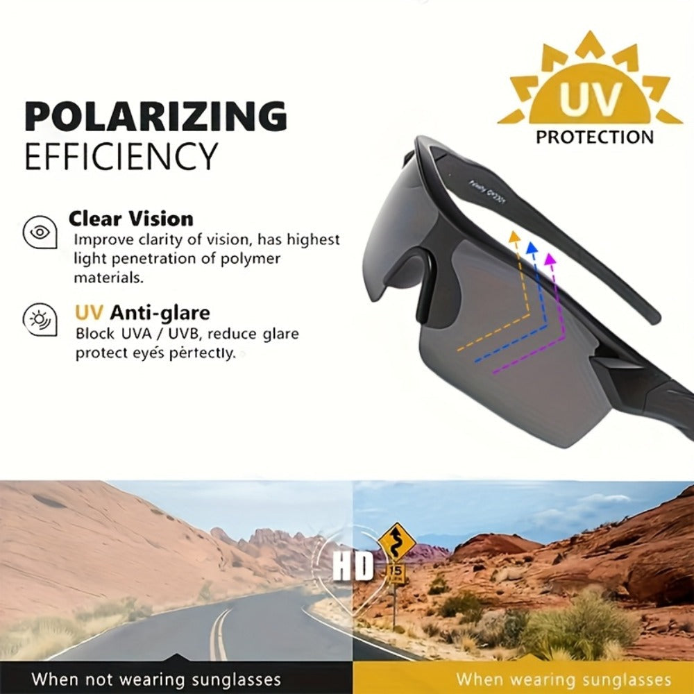Sunglasses for Men - Polarized Sports Bulk Pack for and Women 6 or 12 Pairs - Lightweight - product detail view 10