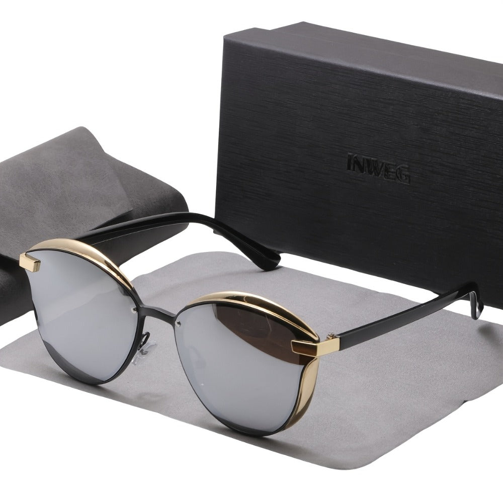 Sunglasses for Women - Polarized for Thin Temple, Anti-Glare UV Protection, Fits All Face Shapes - product detail view 3