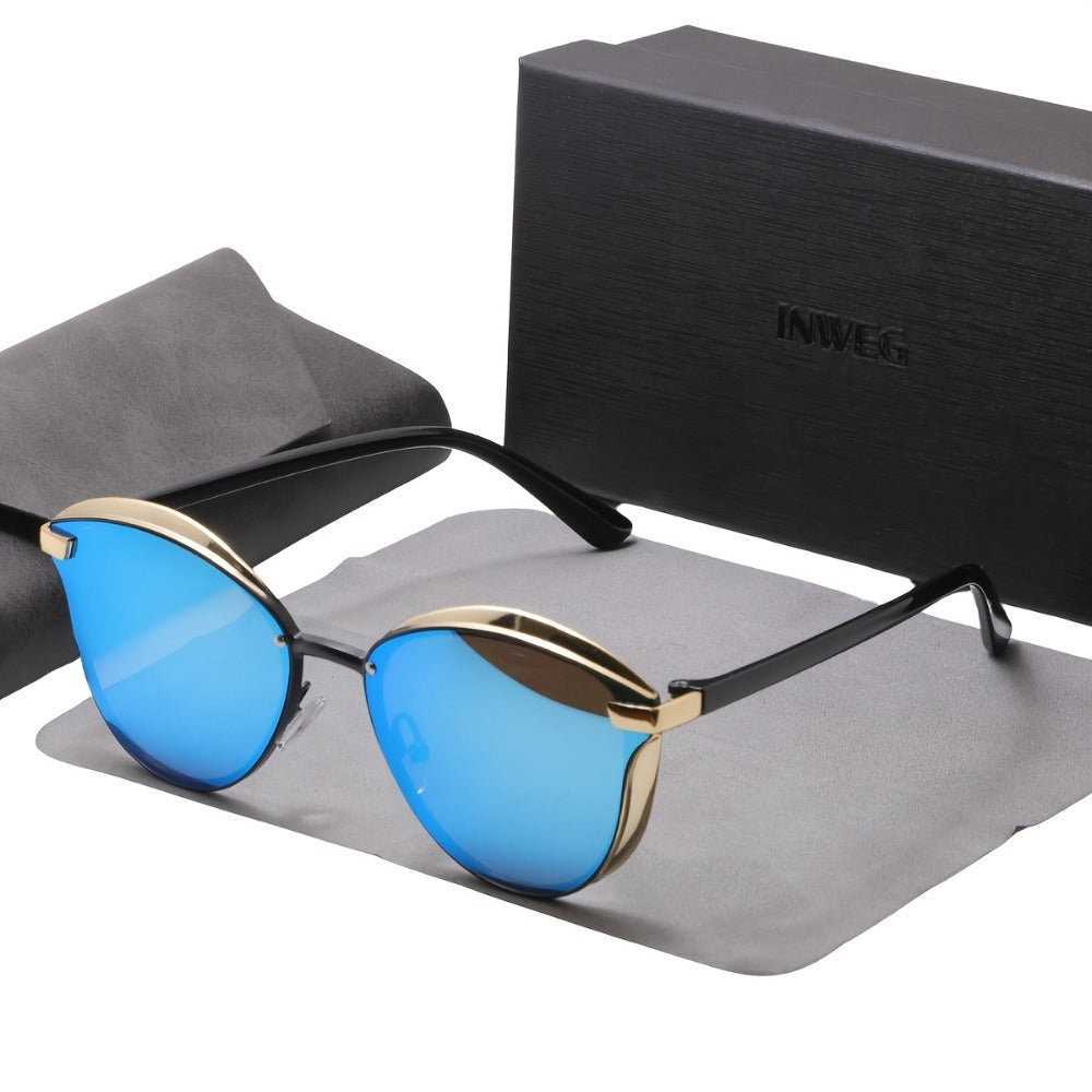 Sunglasses for Women - Polarized for Thin Temple, Anti-Glare UV Protection, Fits All Face Shapes - product detail view 5