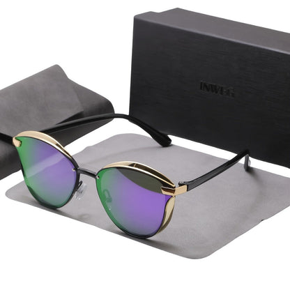 Sunglasses for Women - Polarized for Thin Temple, Anti-Glare UV Protection, Fits All Face Shapes - product detail view 7