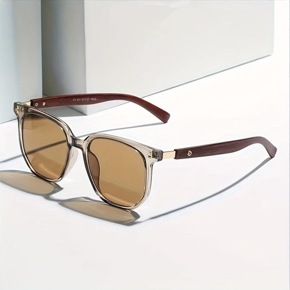Sunglasses for Men - Polarized TR Frame for & Women Vintage Stud Detail Hybrid Spectacle Retro - main product view