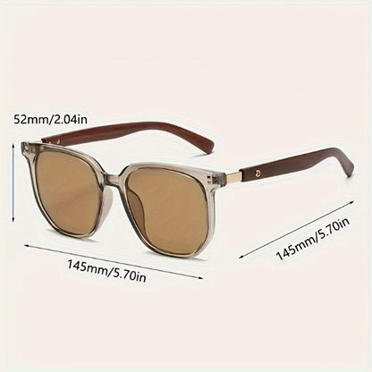 Sunglasses for Men - Polarized TR Frame for & Women Vintage Stud Detail Hybrid Spectacle Retro - product detail view 2