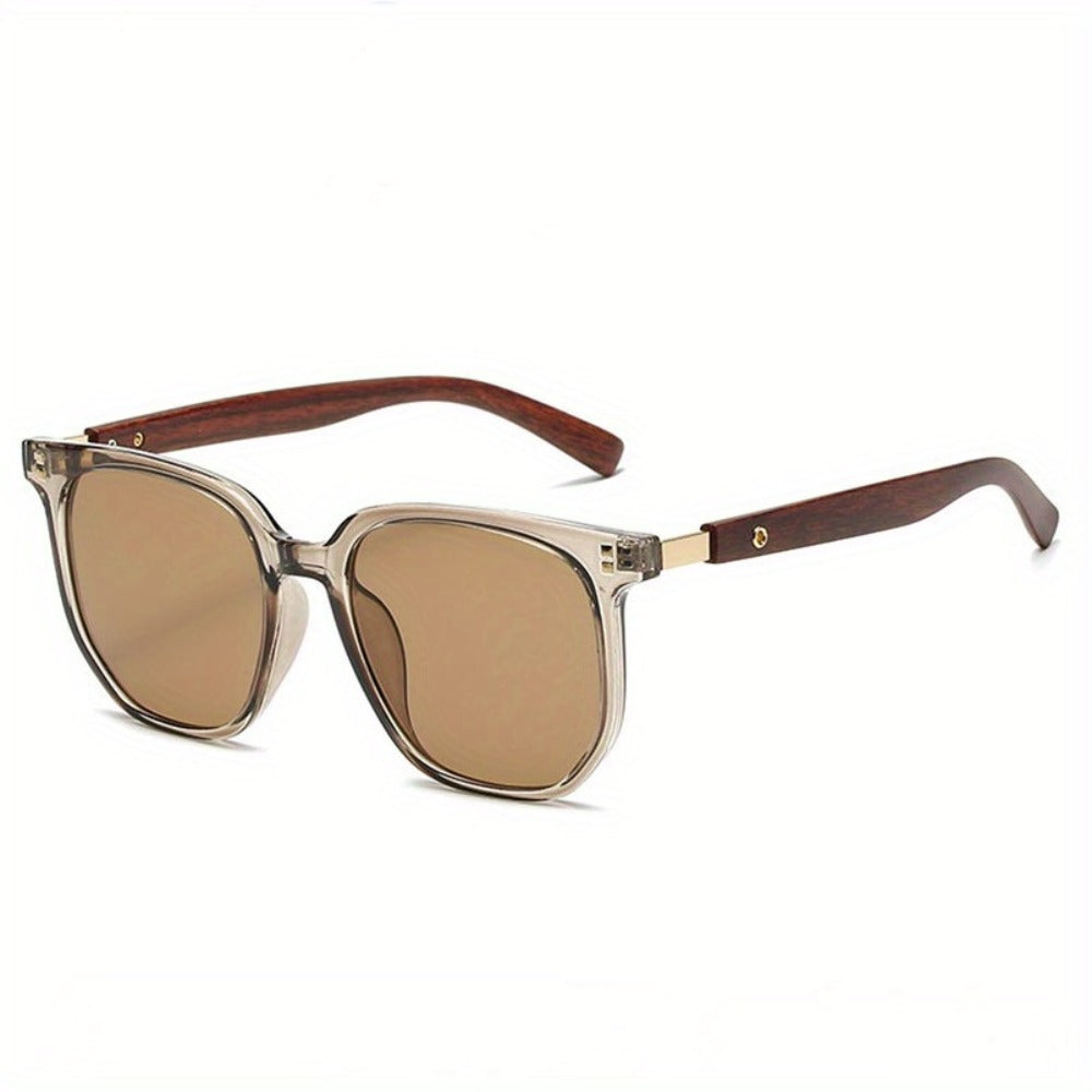 Sunglasses for Men - Polarized TR Frame for & Women Vintage Stud Detail Hybrid Spectacle Retro - product detail view 6