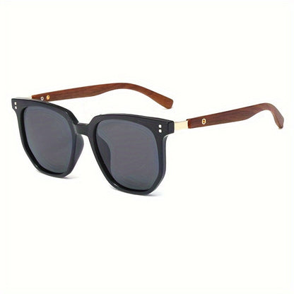 Sunglasses for Men - Polarized TR Frame for & Women Vintage Stud Detail Hybrid Spectacle Retro - product detail view 8