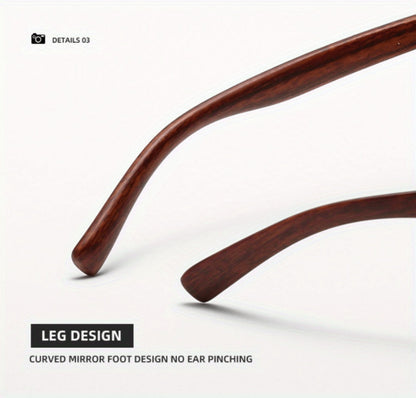 Sunglasses for Men - Polarized TR Frame for & Women Vintage Stud Detail Hybrid Spectacle Retro - product detail view 25