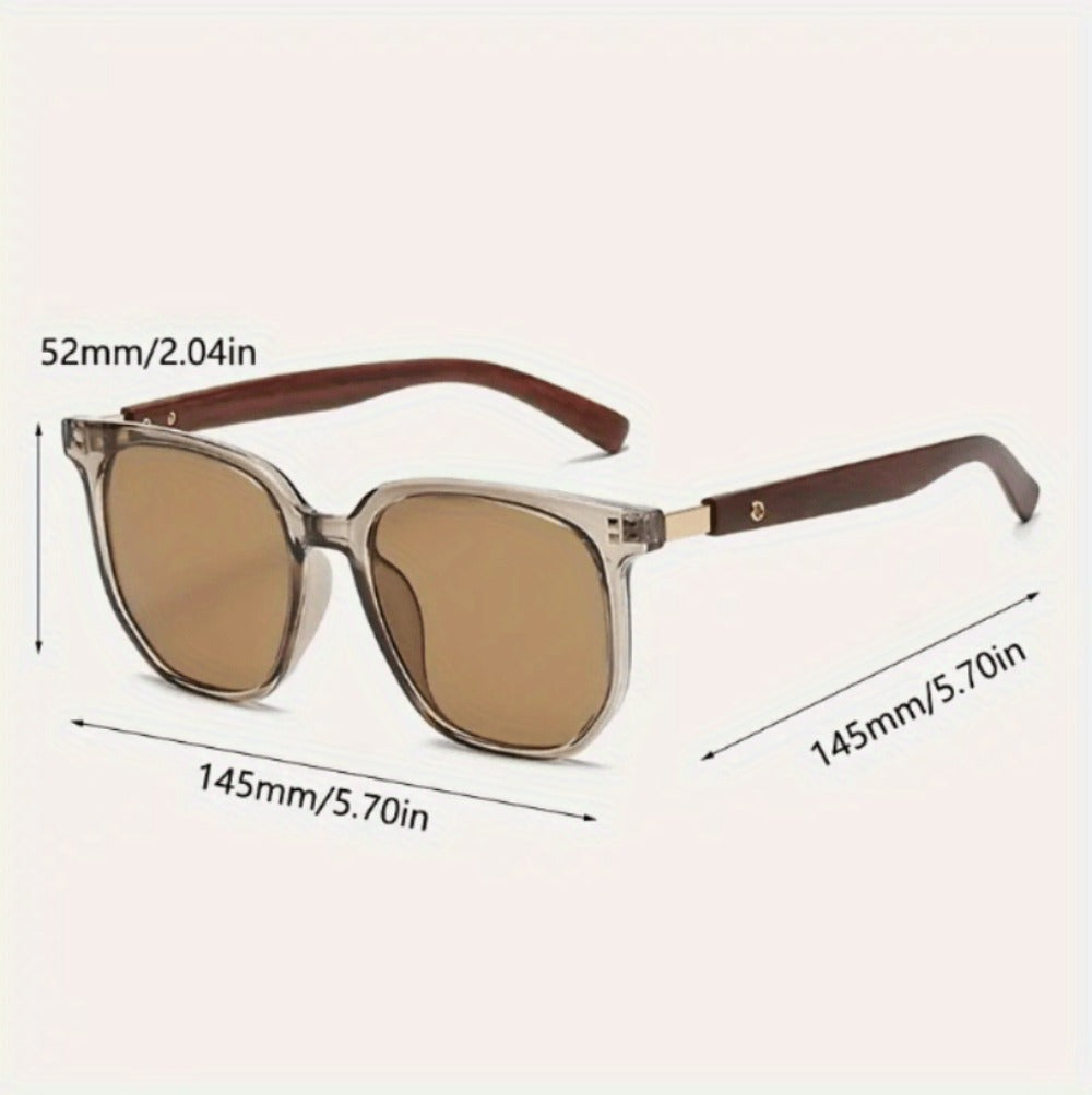 Sunglasses for Men - Polarized TR Frame for & Women Vintage Stud Detail Hybrid Spectacle Retro - product detail view 26