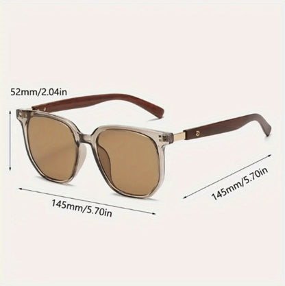 Sunglasses for Men - Polarized TR Frame for & Women Vintage Stud Detail Hybrid Spectacle Retro - product detail view 26