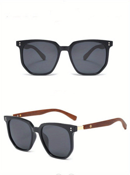 Sunglasses for Men - Polarized TR Frame for & Women Vintage Stud Detail Hybrid Spectacle Retro - product detail view 29