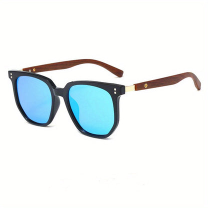 Sunglasses for Men - Polarized TR Frame for & Women Vintage Stud Detail Hybrid Spectacle Retro - product detail view 31