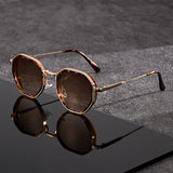 Golden Frame Colored Lens