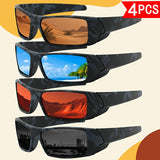 Black Camouflage + Blue Camouflage + Red Camouflage + Brown Camouflage (4PCS)