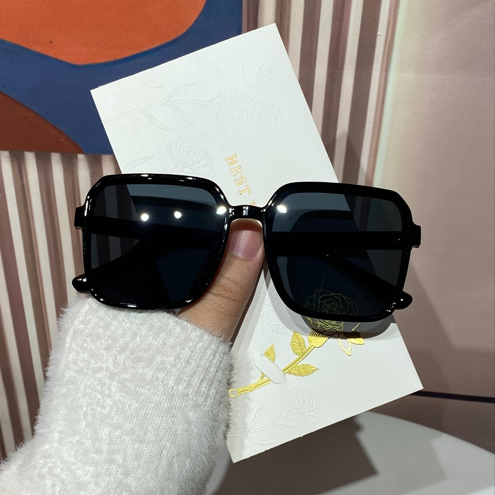 Sunglasses for Women - Square 14-Pack Tinted Lens Fashion Glasses Set, Chic Minimalist Plastic - product detail view 9