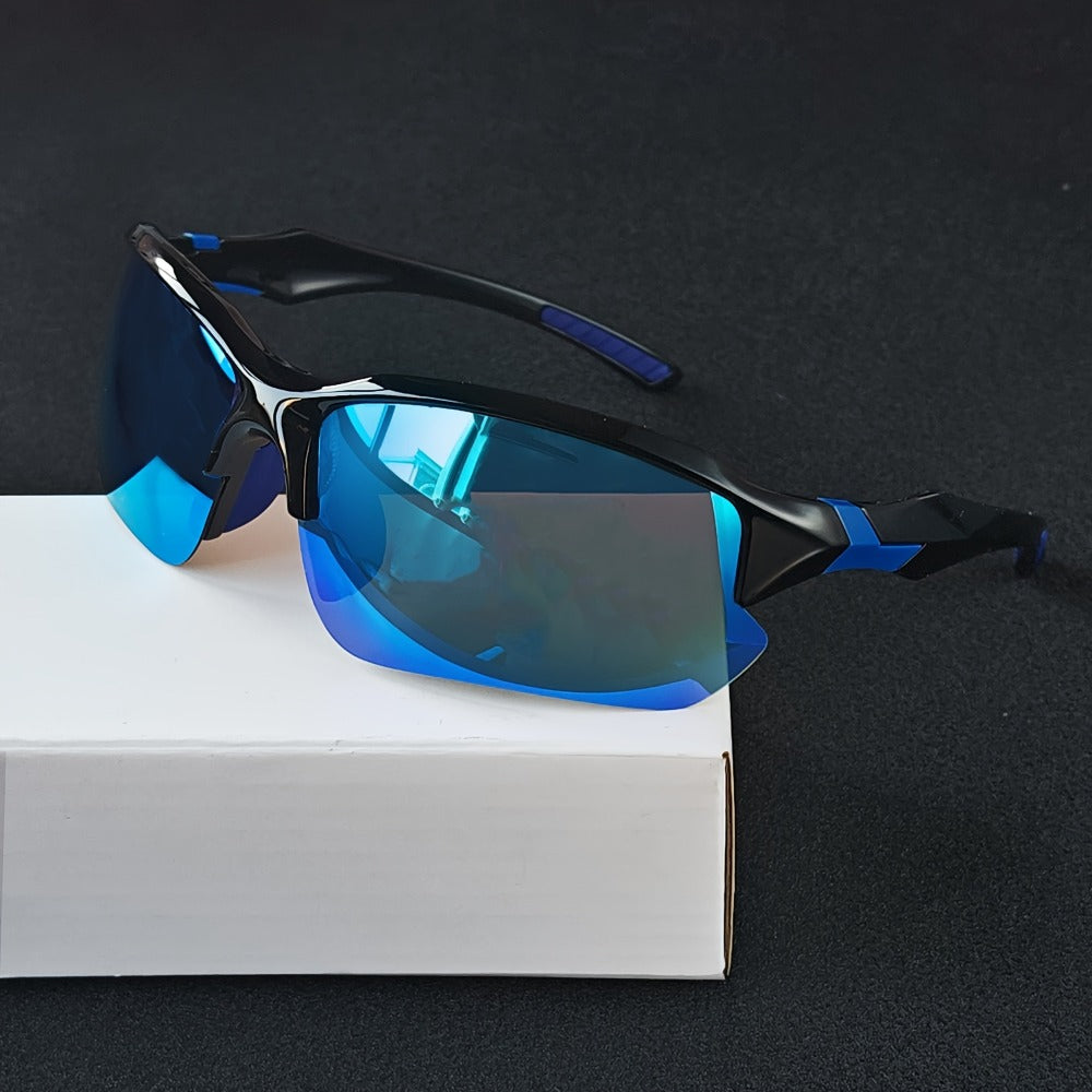 Sunglasses for Men - Square Frame Glasses 7 Pairs Set Trendy Fashion Eyewear Bulk Value Pack - product detail view 8