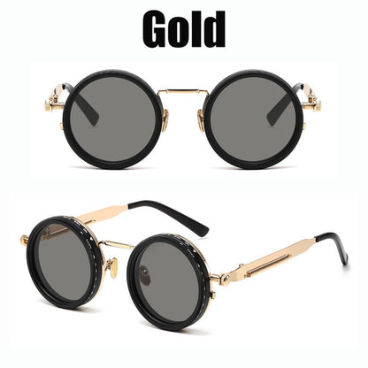 Sunglasses for Men - Steampunk Rotating Lens Glasses - Adjustable ND Mechanical Style Frame for - product detail view 7