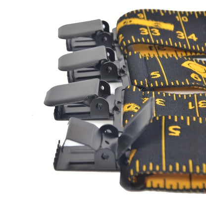 Suspenders - Wide for Men 2 Inch Elastic X-Back Braces Heavy Duty Clips Adjustable Work - product detail view 6