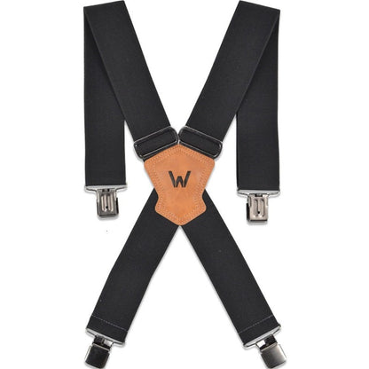 Suspenders - Work Men 2 Inch Elastic Heavy Duty Clips Adjustable Braces Overalls Strap - main product view