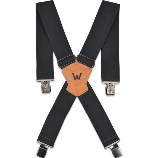 Suspenders - Work Men 2 Inch Elastic Heavy Duty Clips Adjustable Braces Overalls Strap - main product view