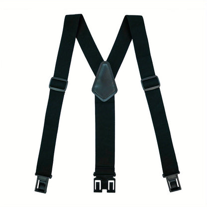 Suspenders - Y-Back Men 1.5 Inch Elastic Hook End Adjustable Braces Work Outdoor - product detail view 14