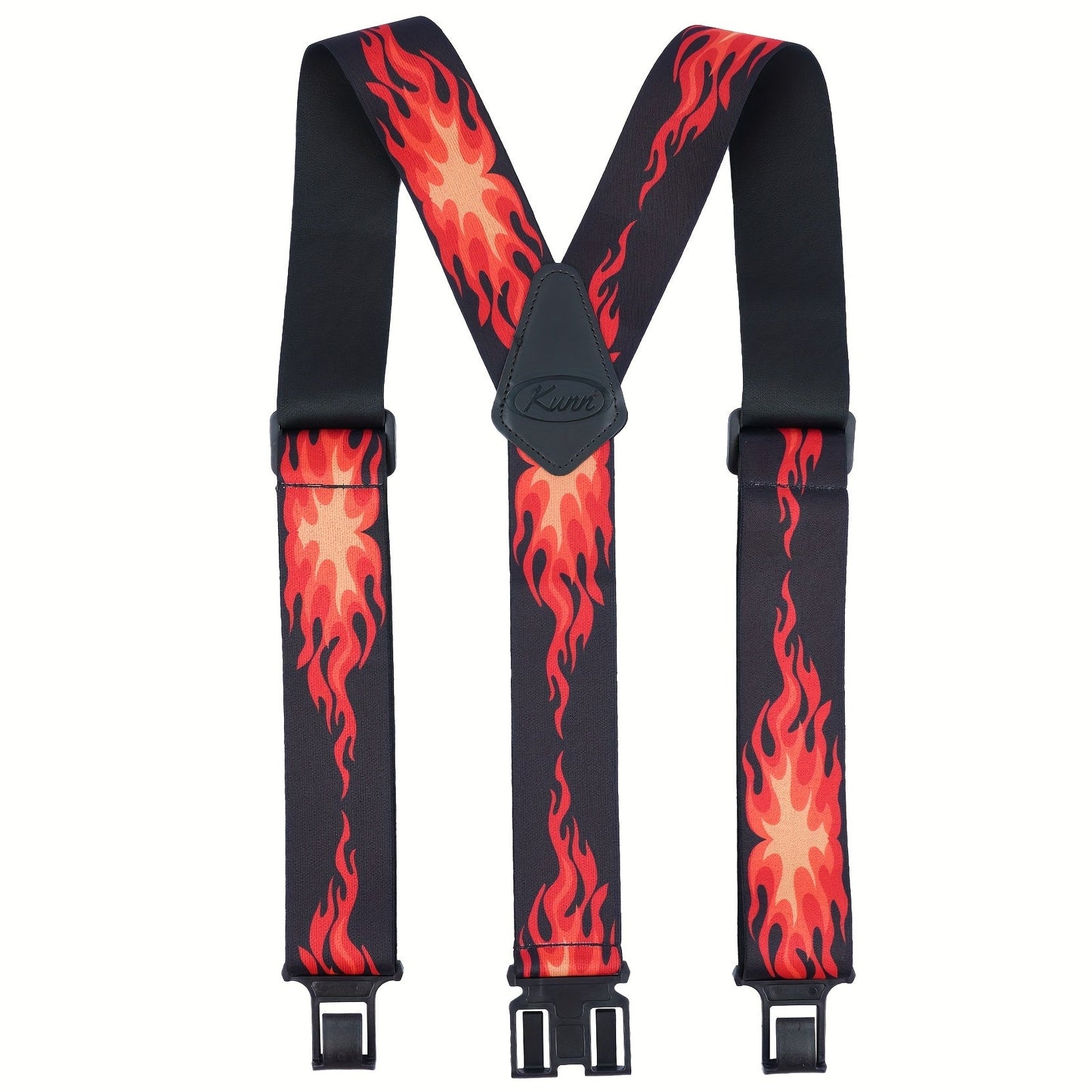 Suspenders - Y-Back Men 1.5 Inch Elastic Hook End Adjustable Braces Work Outdoor - product detail view 22