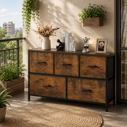 Storage Tower shown in the Brown-1, 5 Draws option