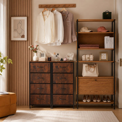 Tall Wide Storage Tower with Modular Design and Multiple Color Options for Entryway detail image - detail view 25