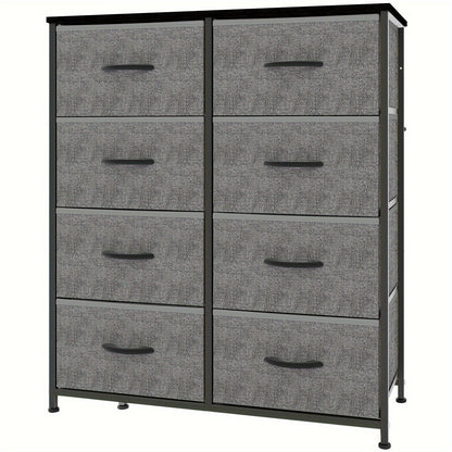 Storage Tower shown in the Gray, 8 draws option