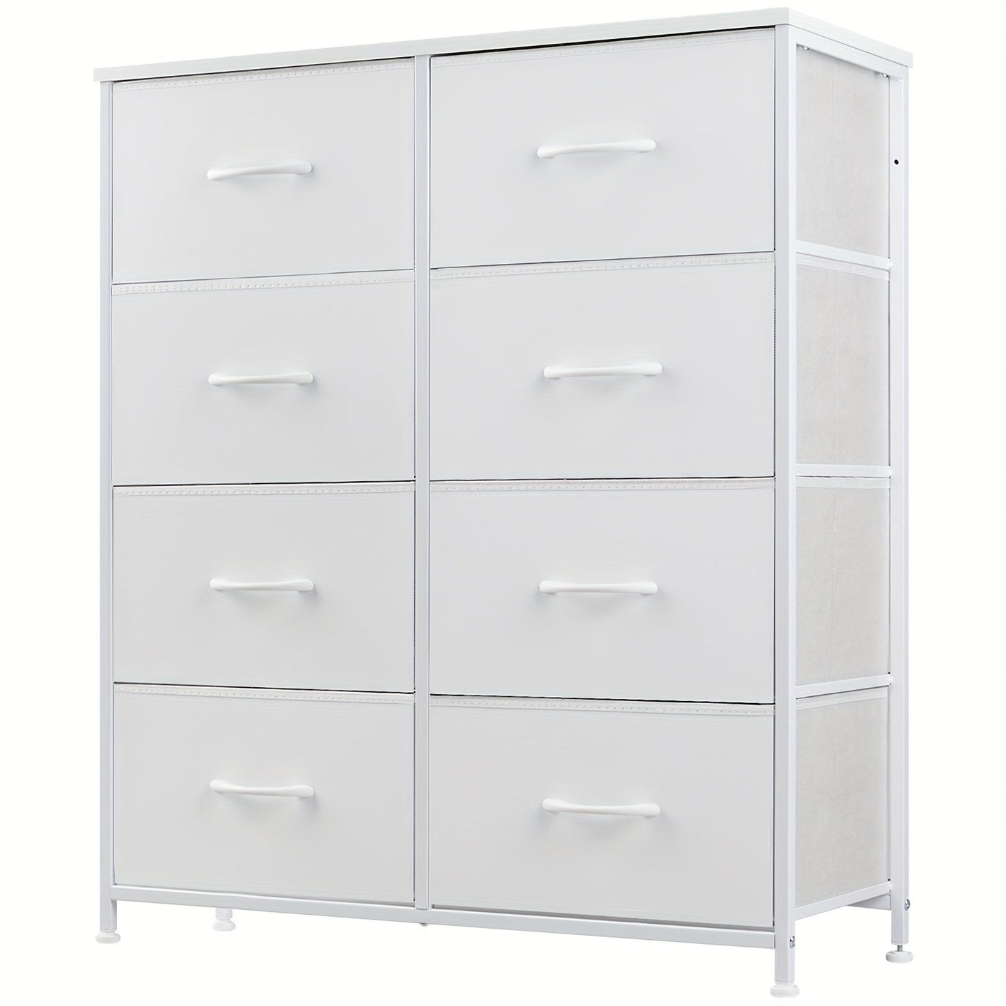Storage Tower shown in the White, 8 draws option