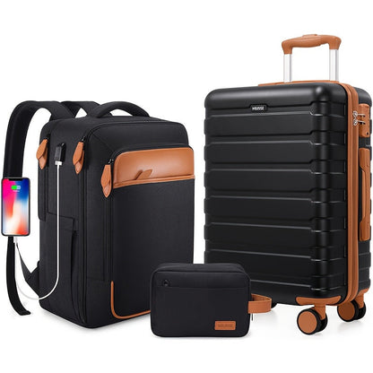 Travel Toiletry Bag – 3 Piece, 20 Inch, TSA Lock, Spinner Wheels – detail view 23