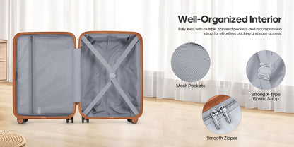 Travel Toiletry Bag – 3 Piece, 20 Inch, TSA Lock, Spinner Wheels – detail view 15