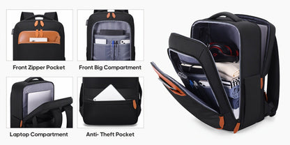 Travel Toiletry Bag – 3 Piece, 20 Inch, TSA Lock, Spinner Wheels – detail view 17