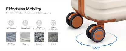 Travel Toiletry Bag – 3 Piece, 20 Inch, TSA Lock, Spinner Wheels – detail view 19