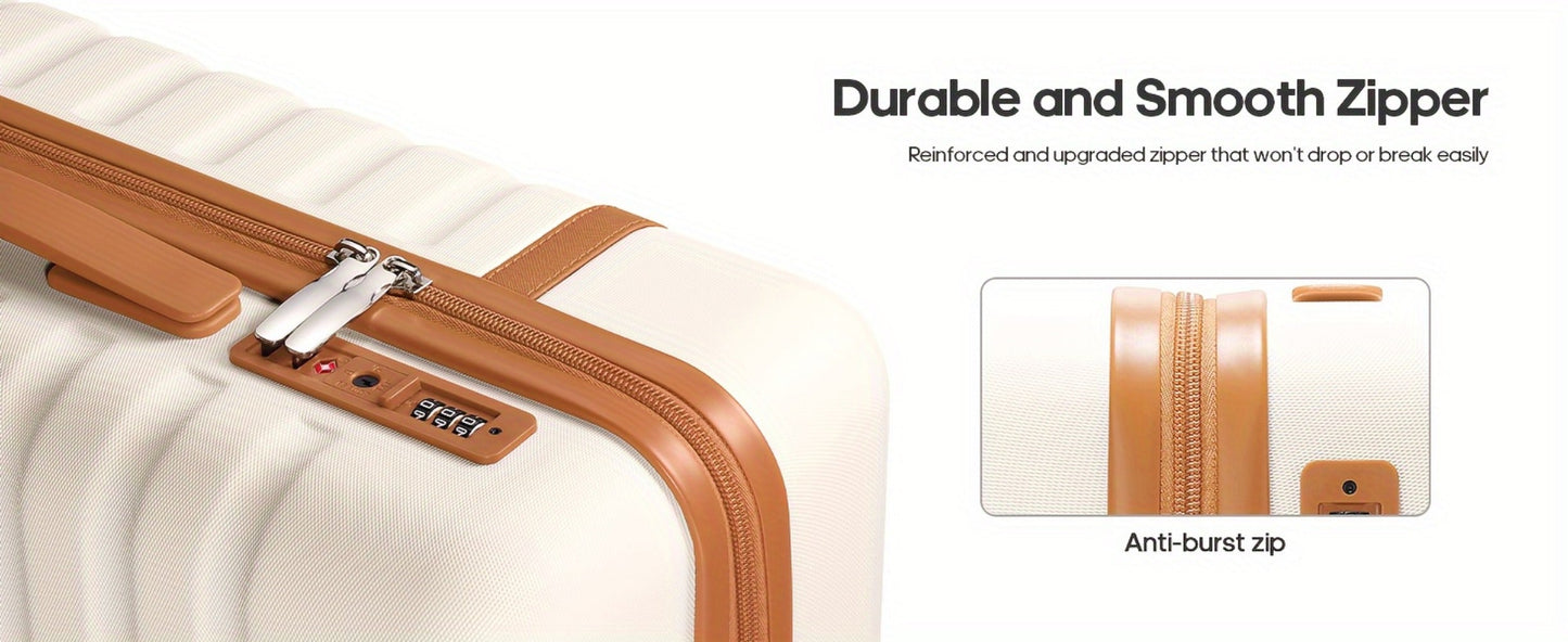 Travel Toiletry Bag – 3 Piece, 20 Inch, TSA Lock, Spinner Wheels – detail view 20