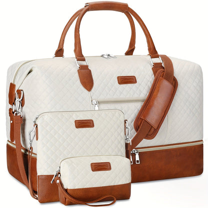 Travel Toiletry Bag – 3 Piece, Large Capacity, for Travel & Work – alternate view