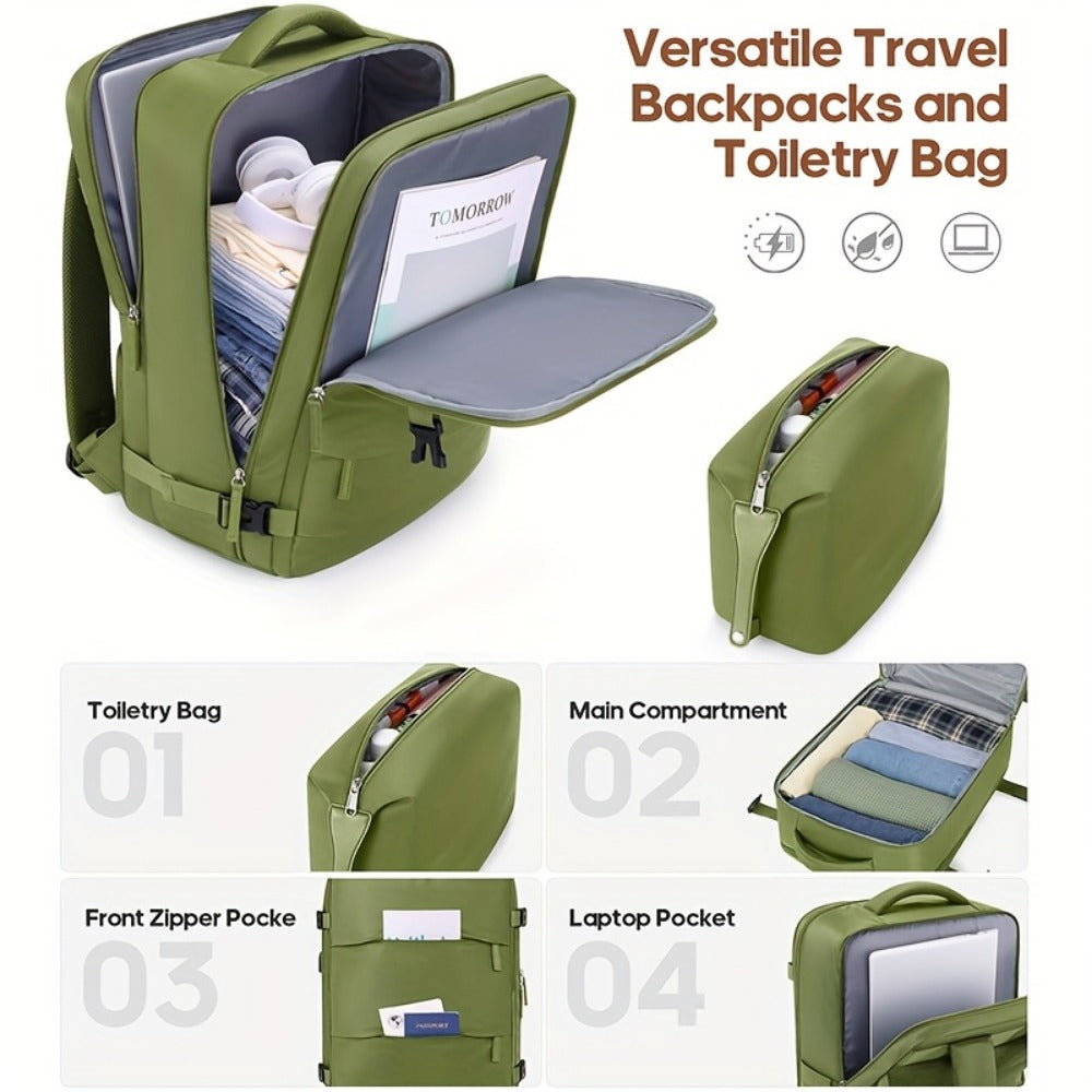 Travel Toiletry Bag – 3 Piece, 20 Inch, TSA Lock – detail view 15
