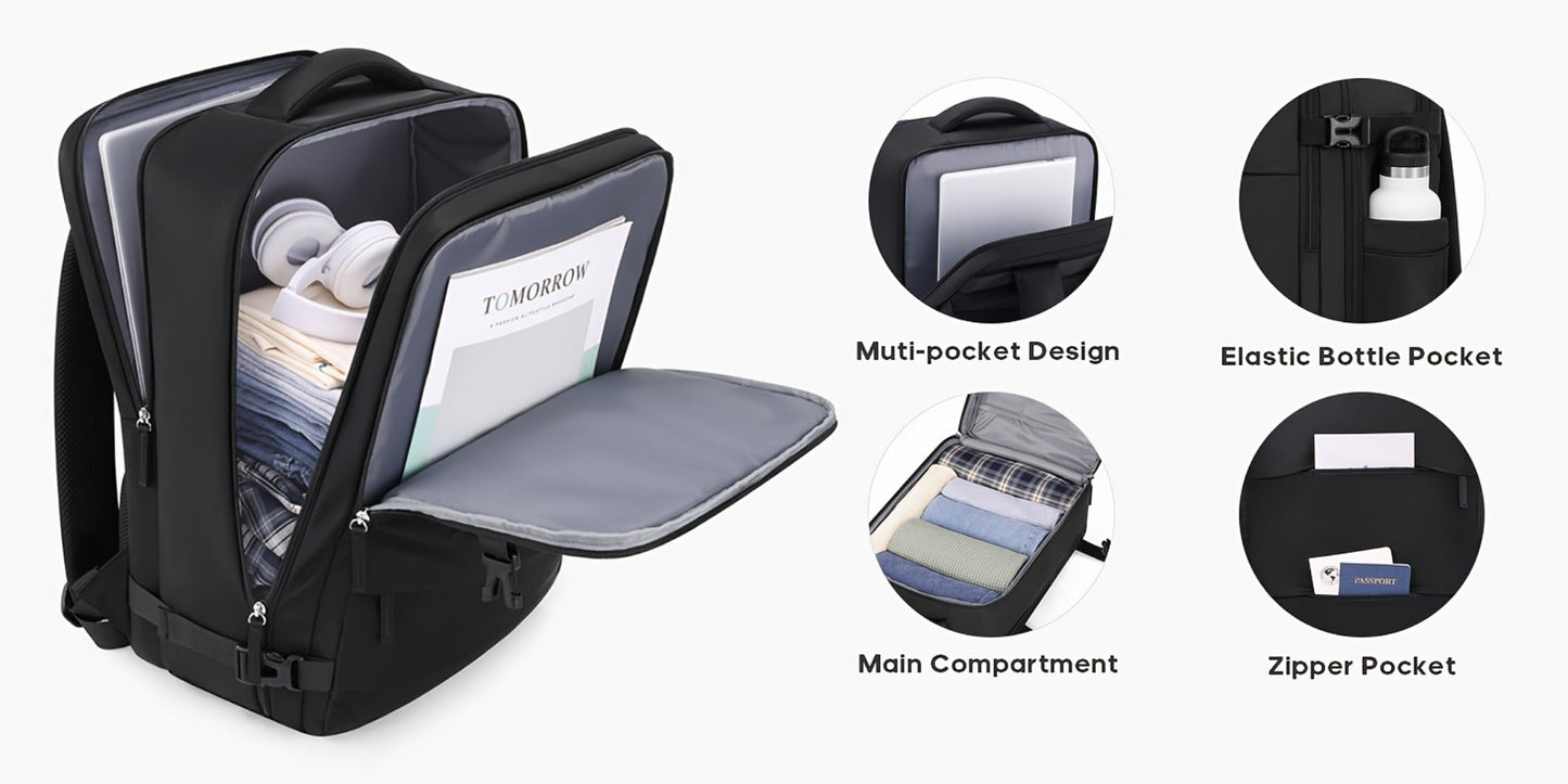 Travel Toiletry Bag – 3 Piece, 20 Inch, TSA Lock – detail view 20