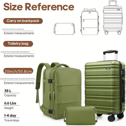 Travel Toiletry Bag – 3 Piece, 20 Inch, TSA Lock – detail view 7
