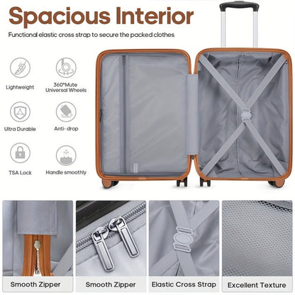 Travel Toiletry Bag – 3 Piece, 20 Inch, TSA Lock – detail view 8