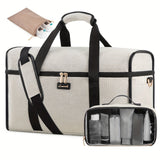 Beige Plaid-Black
