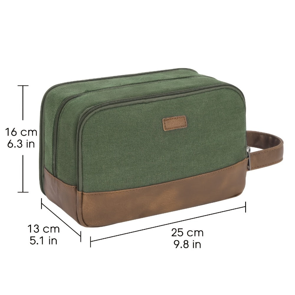 Travel Toiletry Bag – Canvas, Large Capacity, for Travel – detail view 6