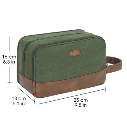 Travel Toiletry Bag – Canvas, Large Capacity, for Travel – detail view 6