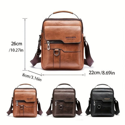 Travel Backpack – Genuine Leather, Large Capacity, for Travel & Work – detail view 6