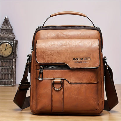 Travel Backpack – Genuine Leather, Large Capacity, for Travel & Work – detail view 9