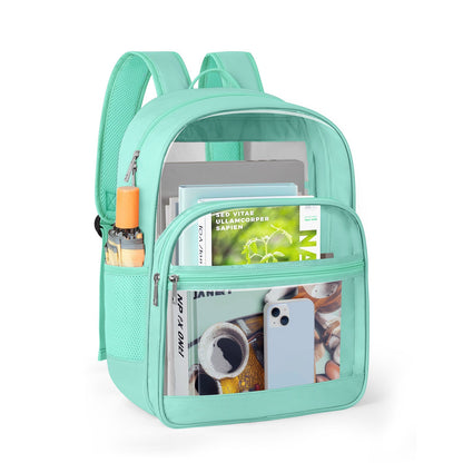Travel Backpack – PVC, Clear, Transparent, Large Capacity – detail view 2