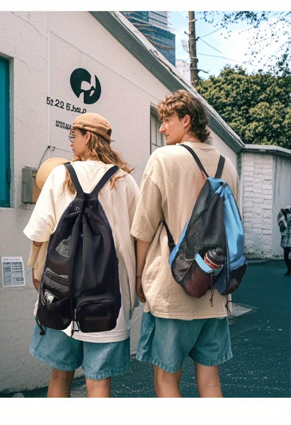 Travel Backpack – 25L, Nylon, Foldable, Lightweight – detail view 10