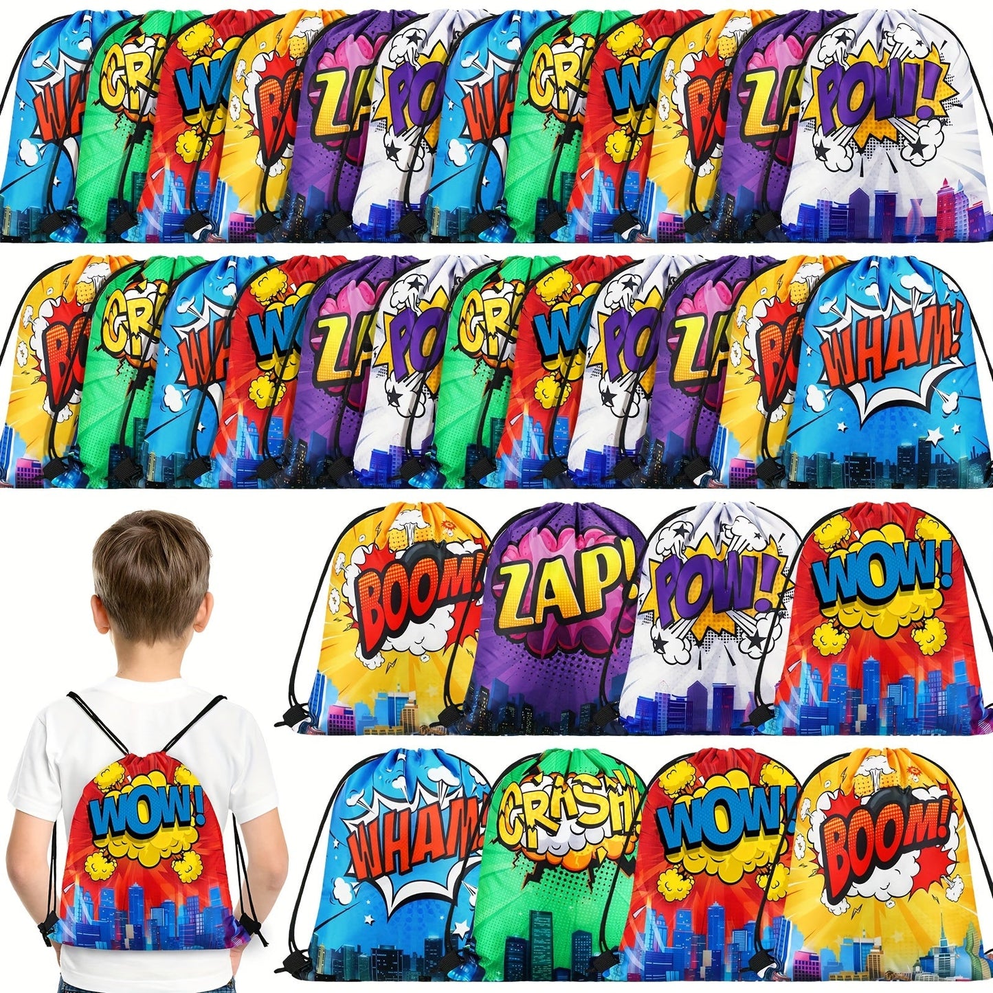 Travel Backpack – 30 Pack, 8 Inch – front view - product view 6